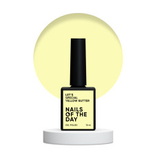 NAILSOFTHEDAY Let's special Yellow butter,Lakier hybrydowy, 10 ml